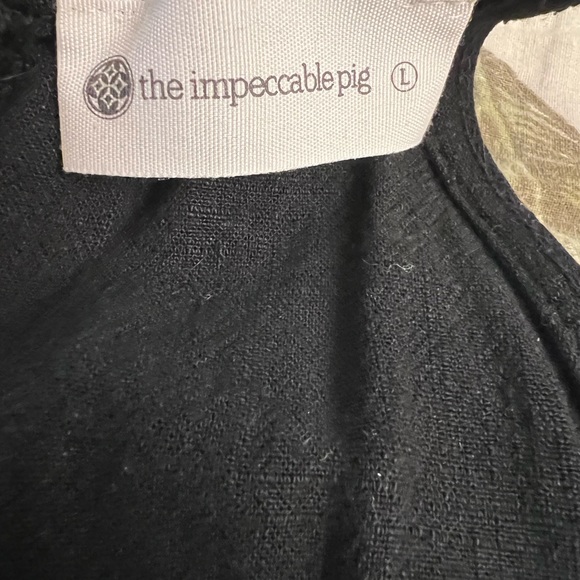 Impeccable Pig Drop Waist Sundress with Spaghetti Straps and side pockets - Picture 5 of 5